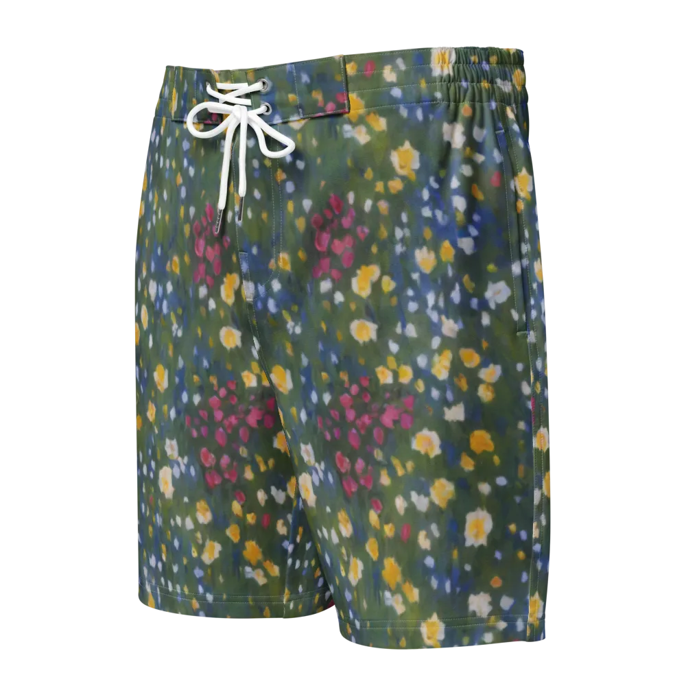 Meadow Reverie on Men's Board Shorts — Front