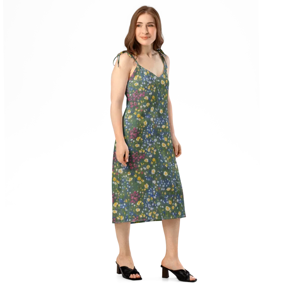 Meadow Reverie on Slip Dress — Right Front