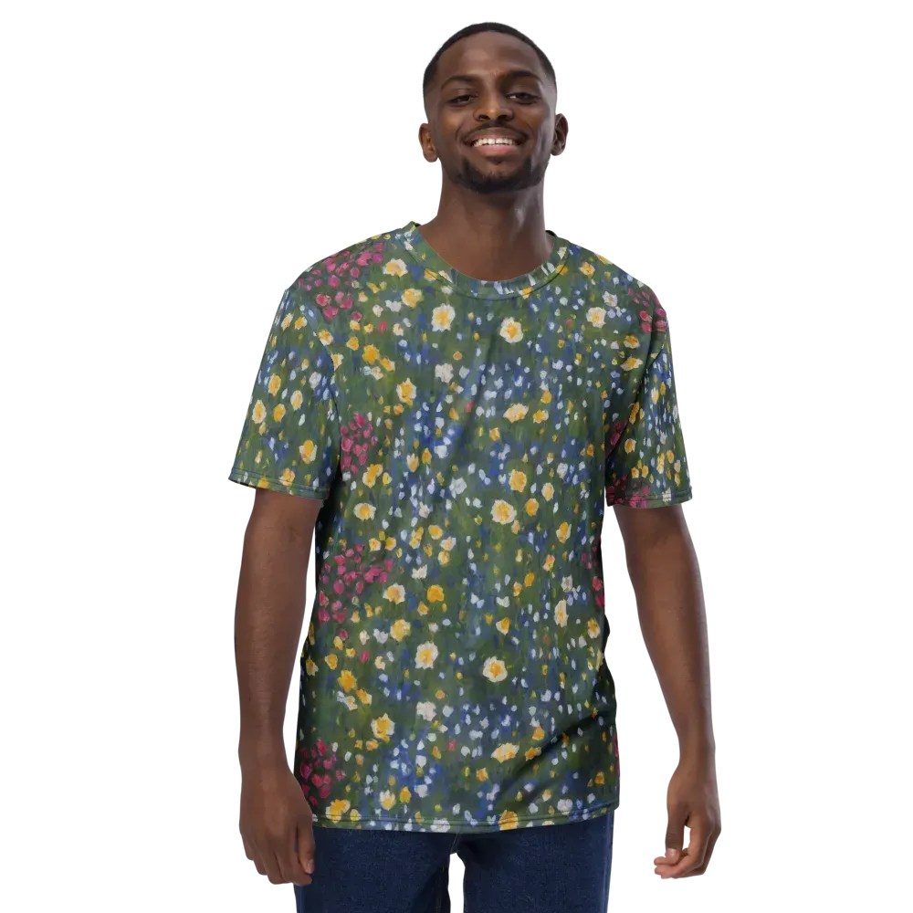 Meadow Reverie on Men's Crew Neck T-Shirt — Front