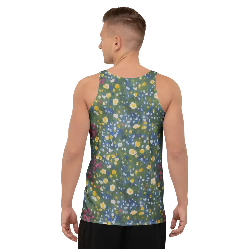 Meadow Reverie on Men's Tank Top — Back