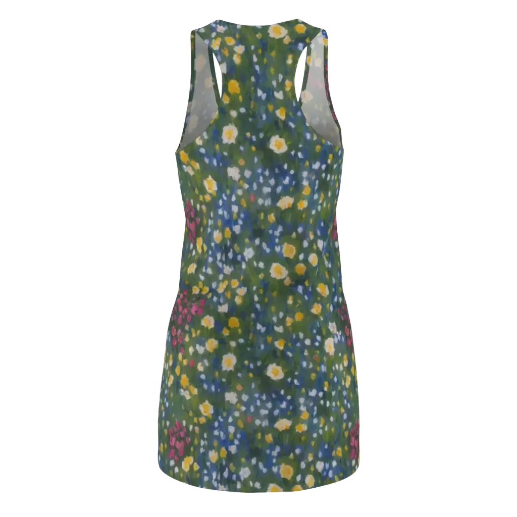 Meadow Reverie on Racerback Dress — Back