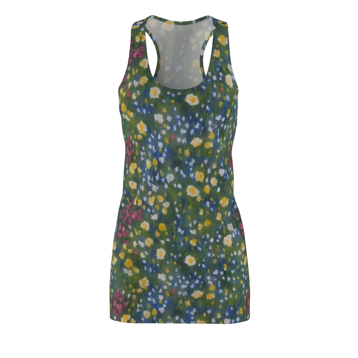 Meadow Reverie on Racerback Dress — Front