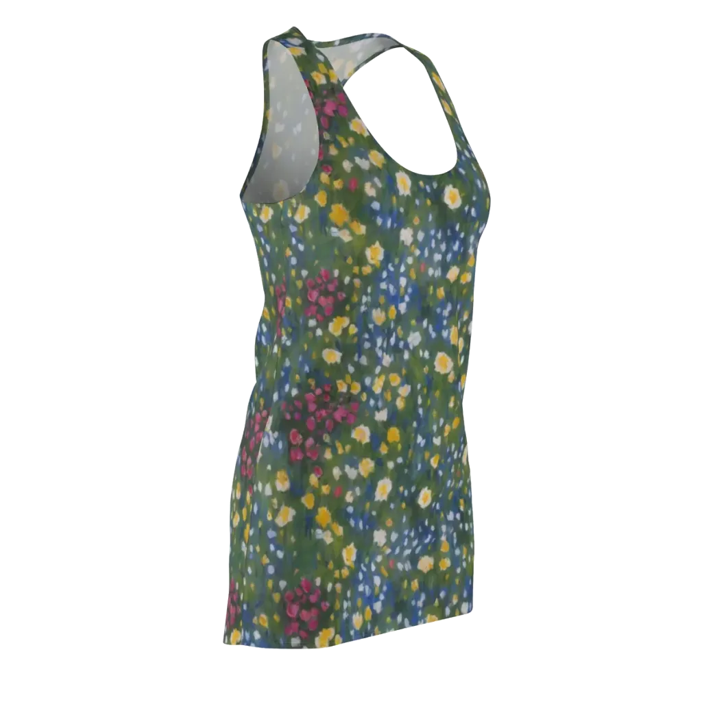 Meadow Reverie on Racerback Dress — Front Side