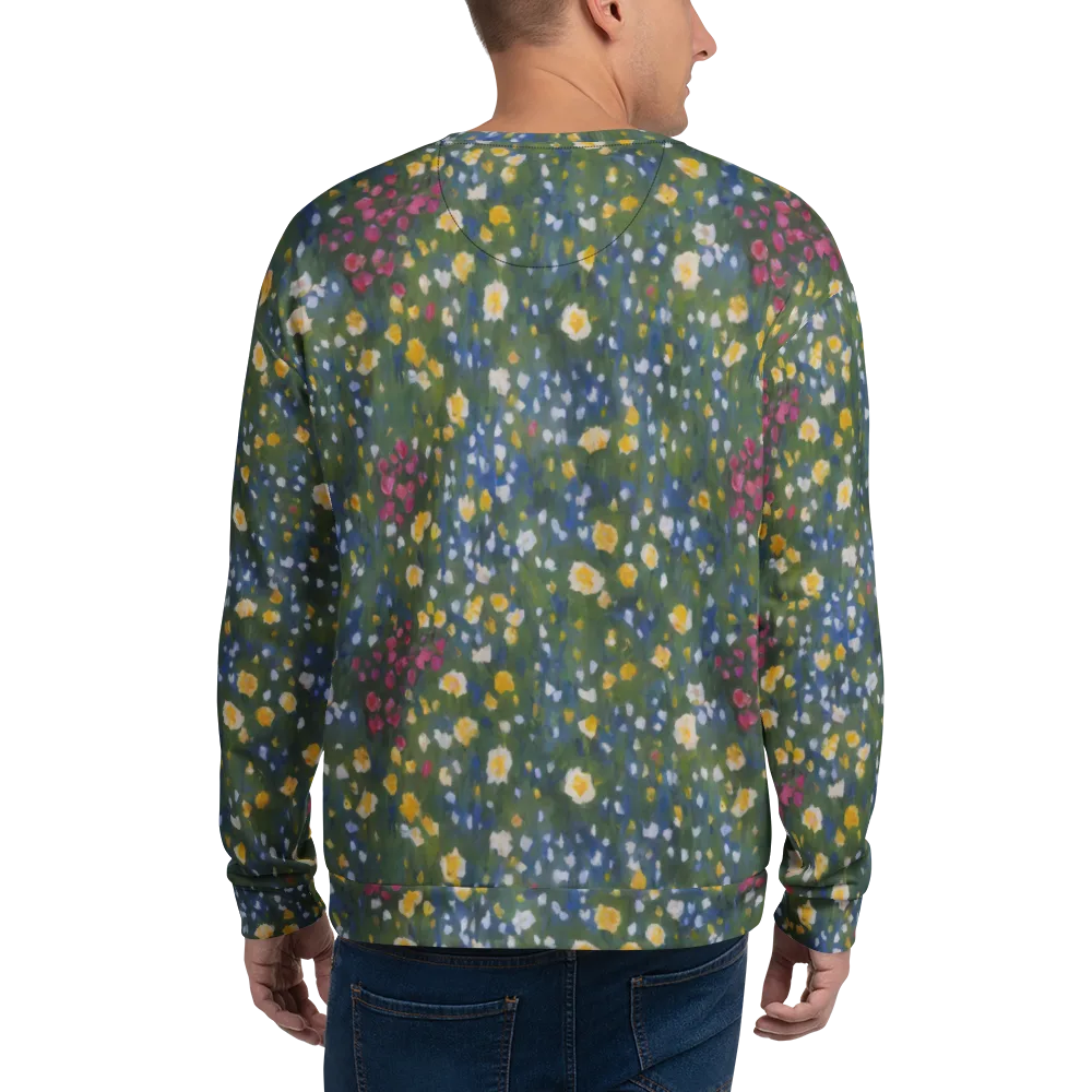 Meadow Reverie on Sweatshirt — Back