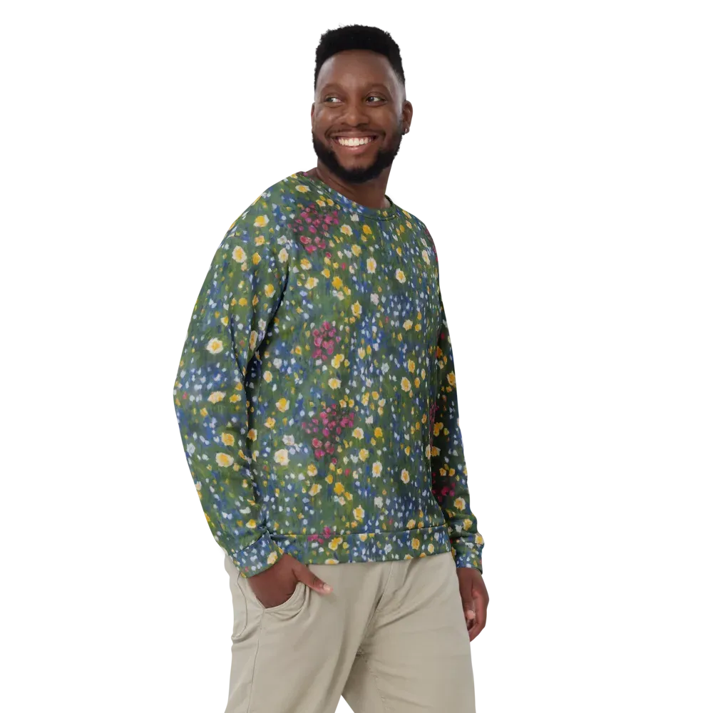 Meadow Reverie on Sweatshirt — Front