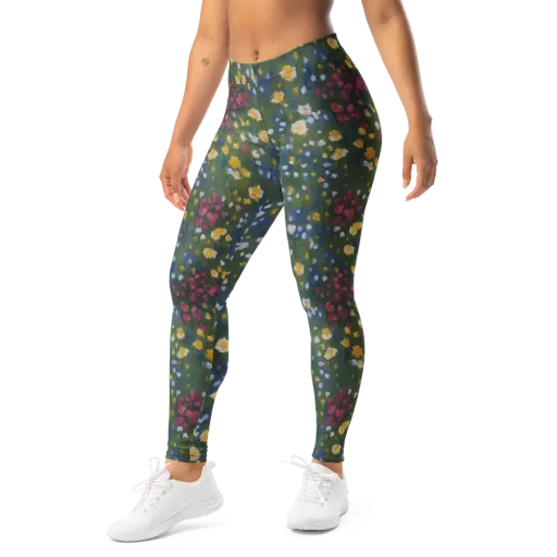 Meadow Reverie on a Leggings