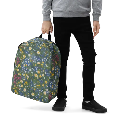 Meadow Reverie on a Minimalist Backpack