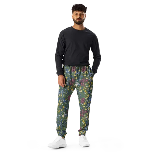 Meadow Reverie on a Men's Joggers