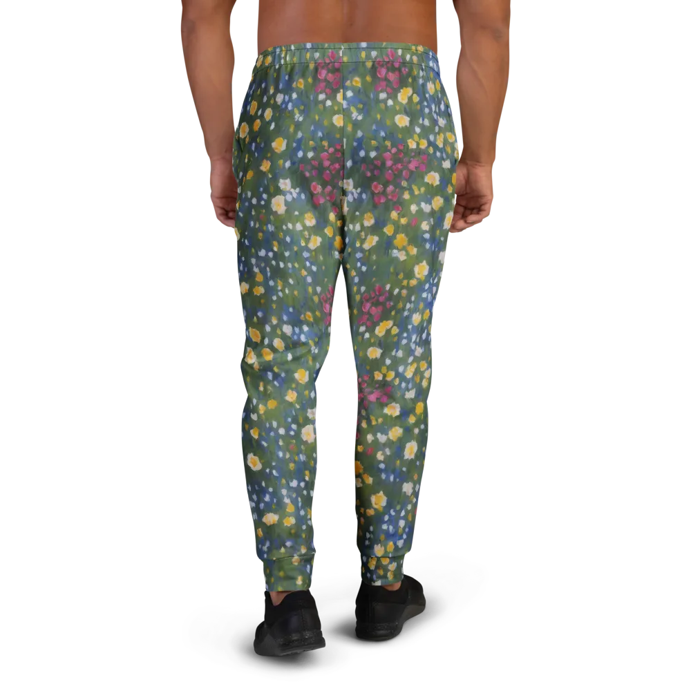 Meadow Reverie on Men's Joggers — Back