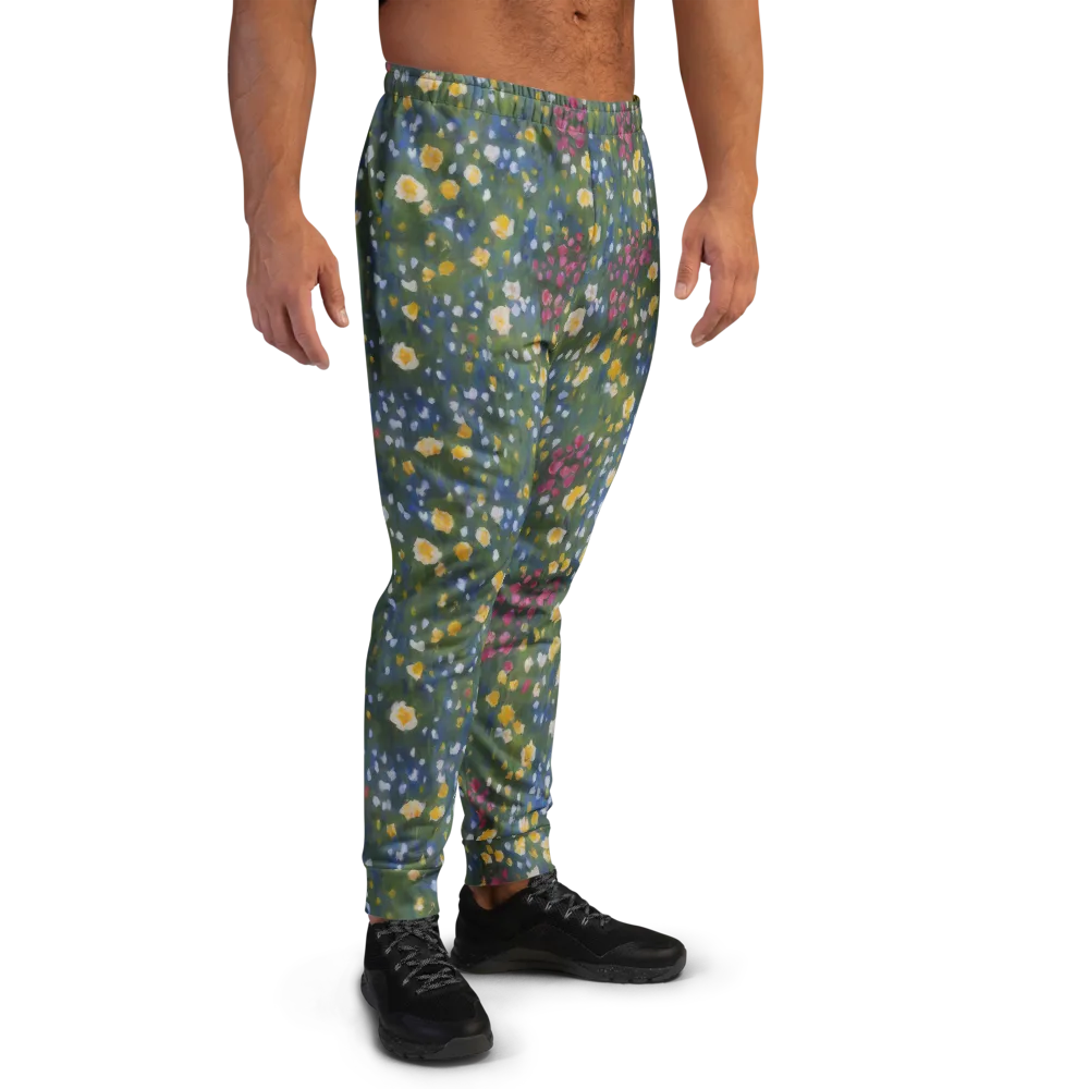 Meadow Reverie on Men's Joggers — Right