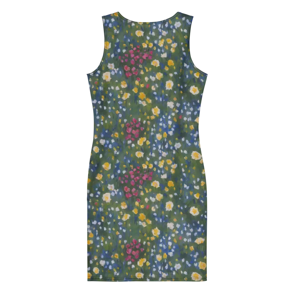 Meadow Reverie on Bodycon Dress — Back