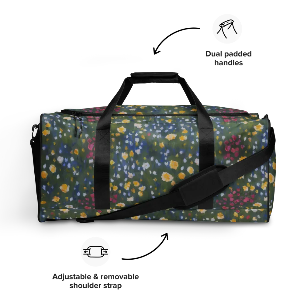 Meadow Reverie on Duffle Bag — Front