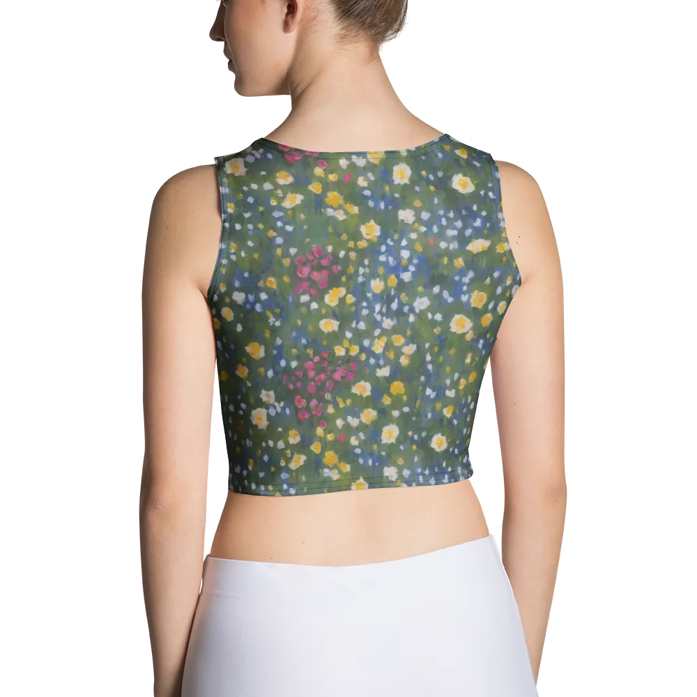 Meadow Reverie on Crop Top — Back