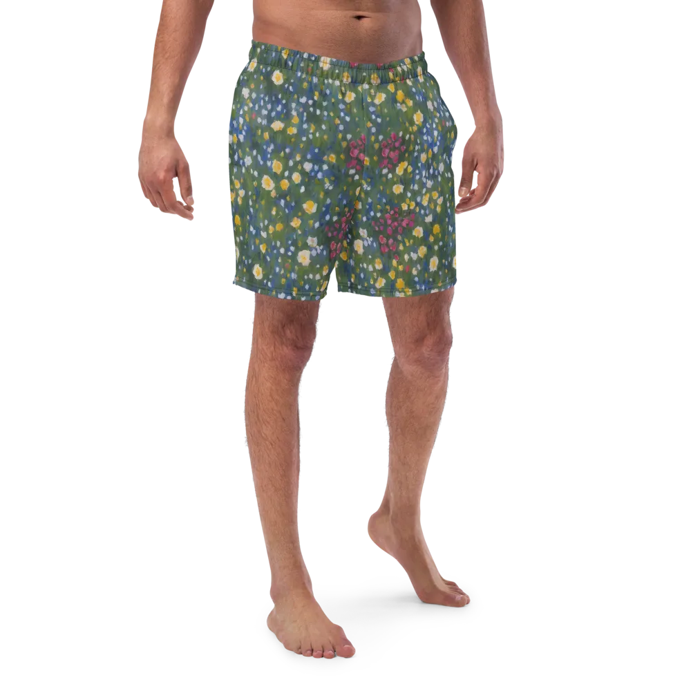 Meadow Reverie on Swim Trunks — Front