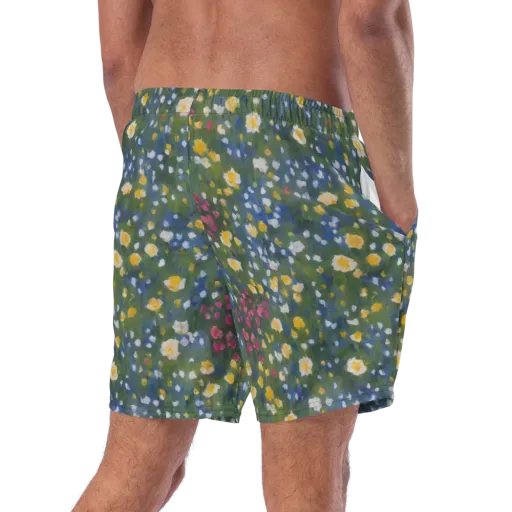 Meadow Reverie on a Swim Trunks