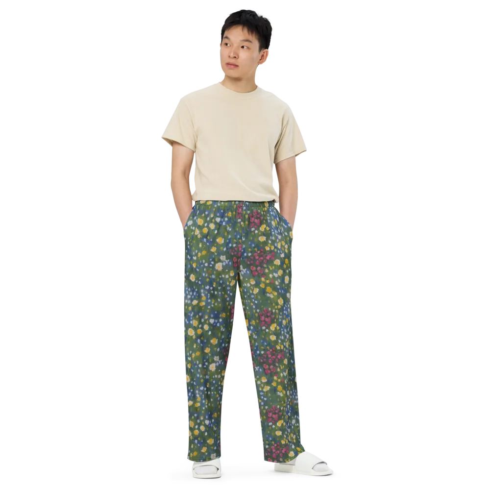 Meadow Reverie on Wide-Leg Pants — Front