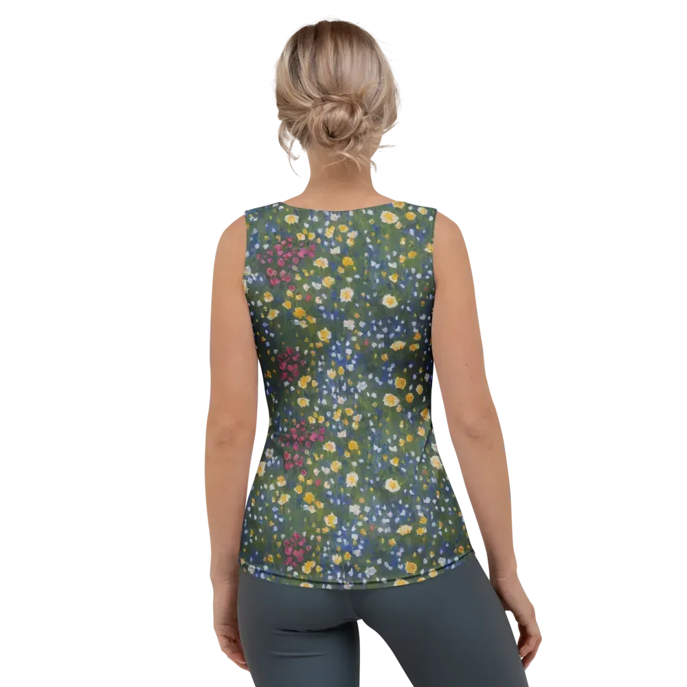 Meadow Reverie on Women's Tank Top — Back