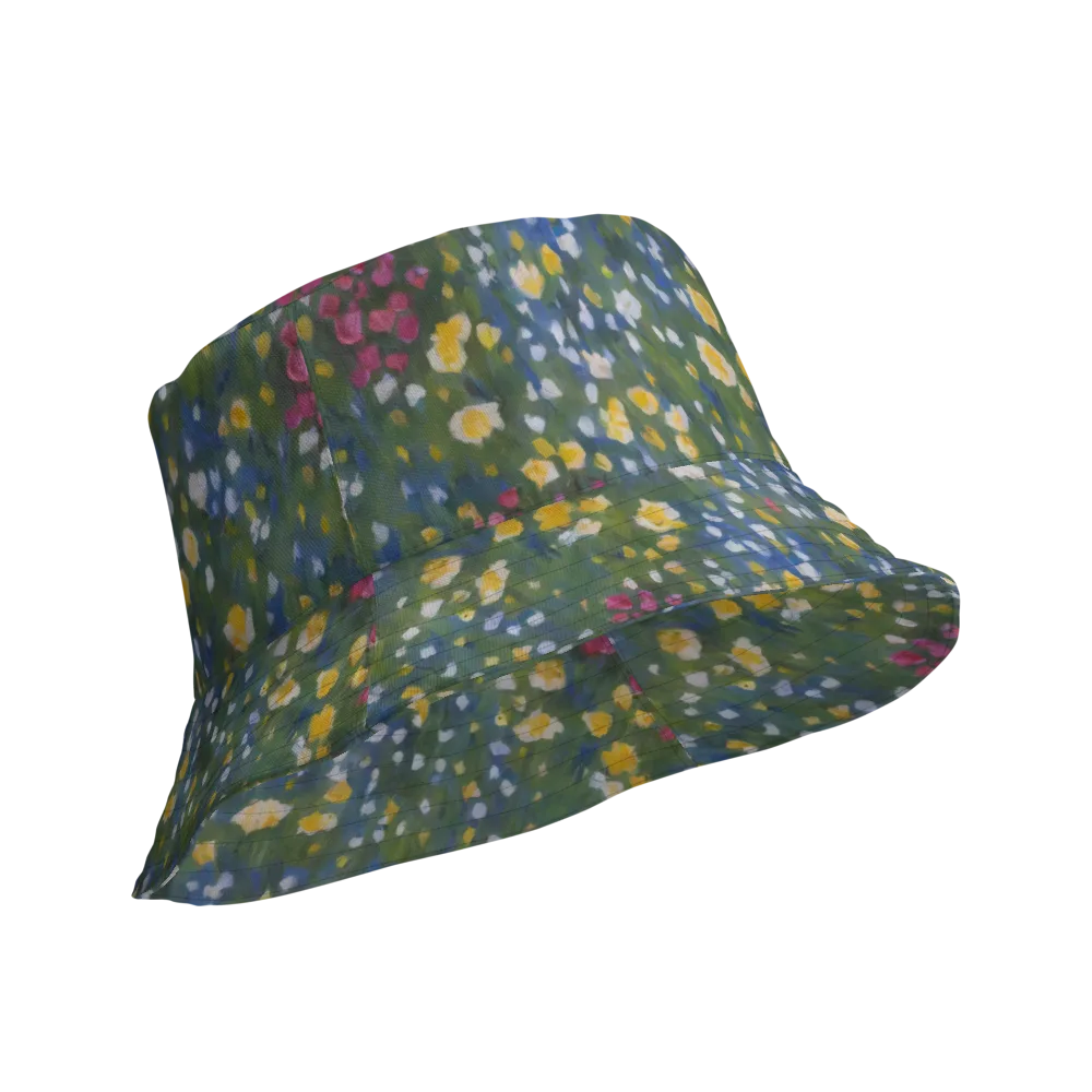 Meadow Reverie on Reversible Bucket Hat — Product details Outside