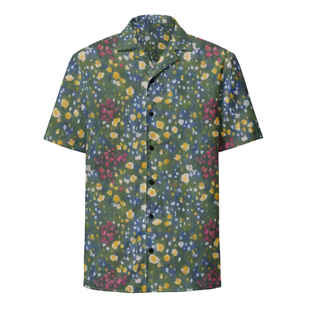 Meadow Reverie on Button Shirt — Front