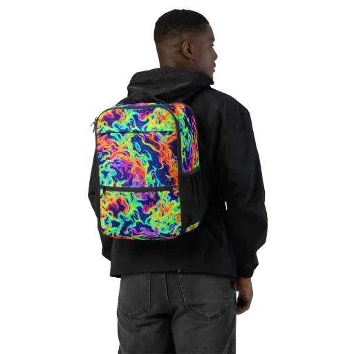 Hypercolor Whirlpool on a Utility Backpack