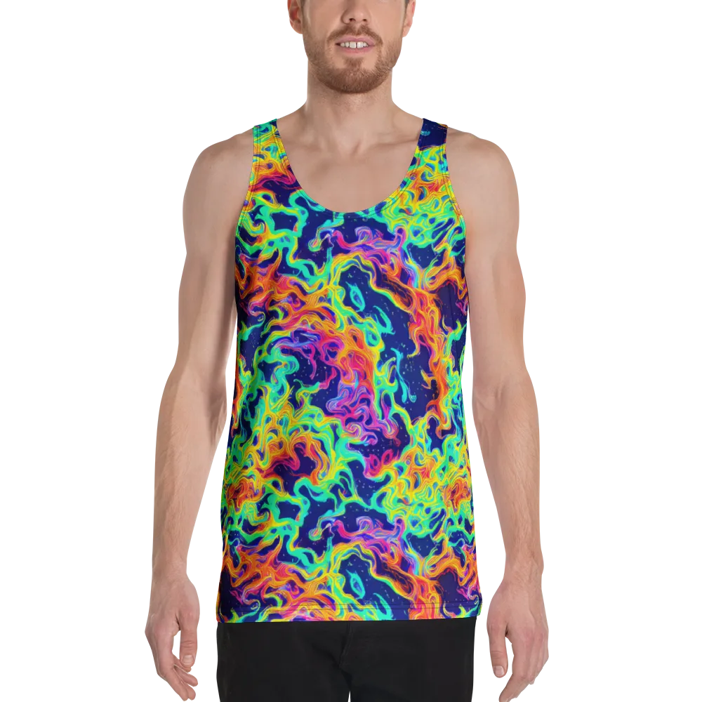 Hypercolor Whirlpool on Men's Tank Top — Front