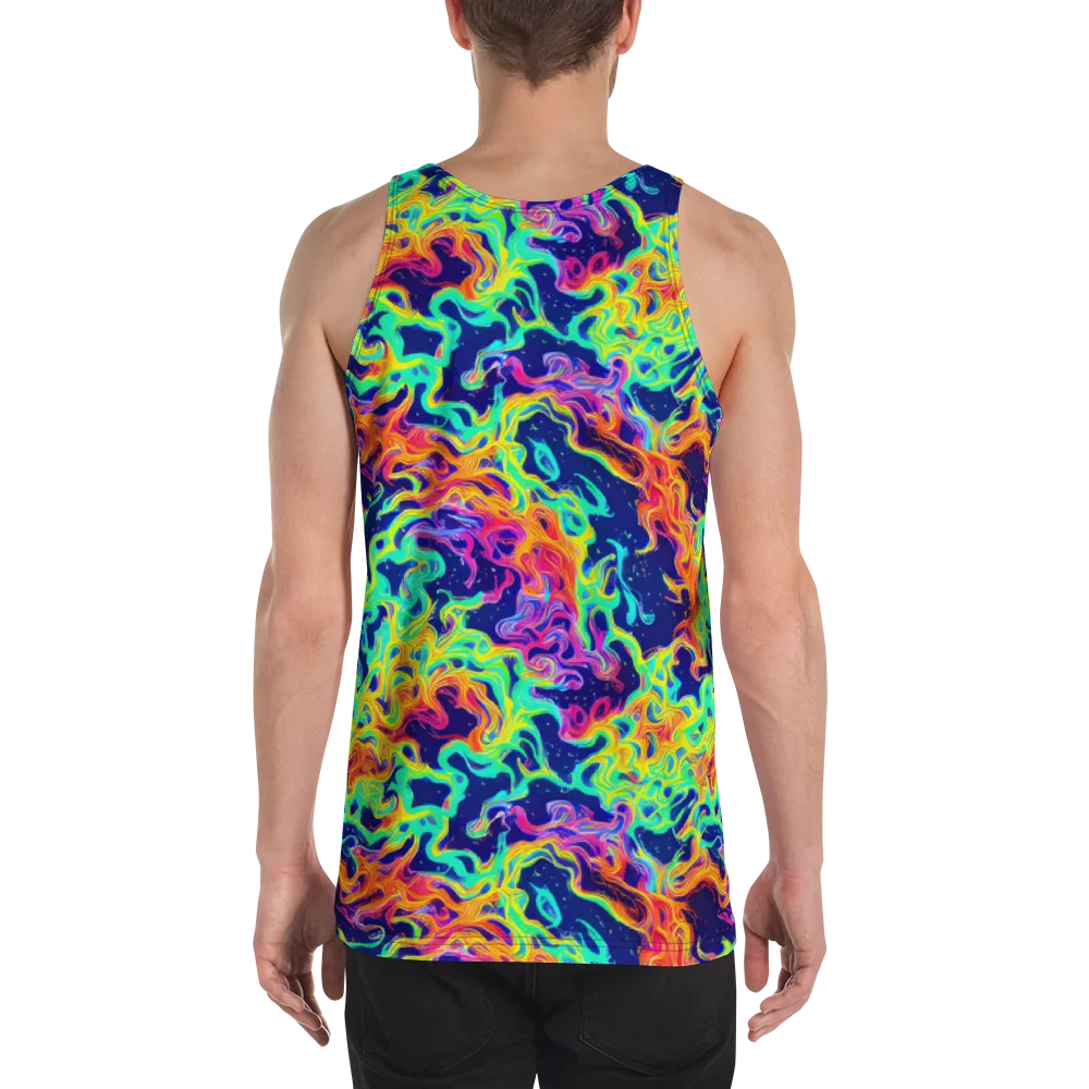 Hypercolor Whirlpool on Men's Tank Top — Back
