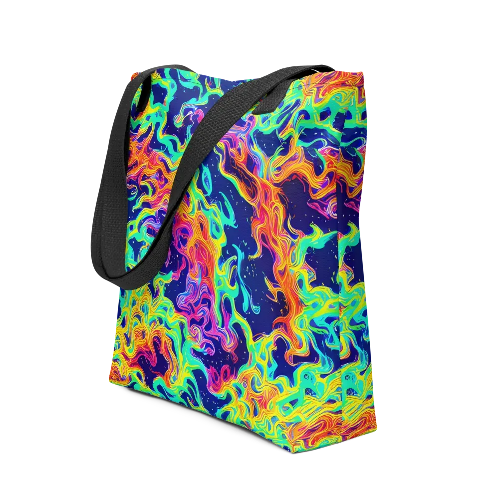 Hypercolor Whirlpool on Tote Bag — Front