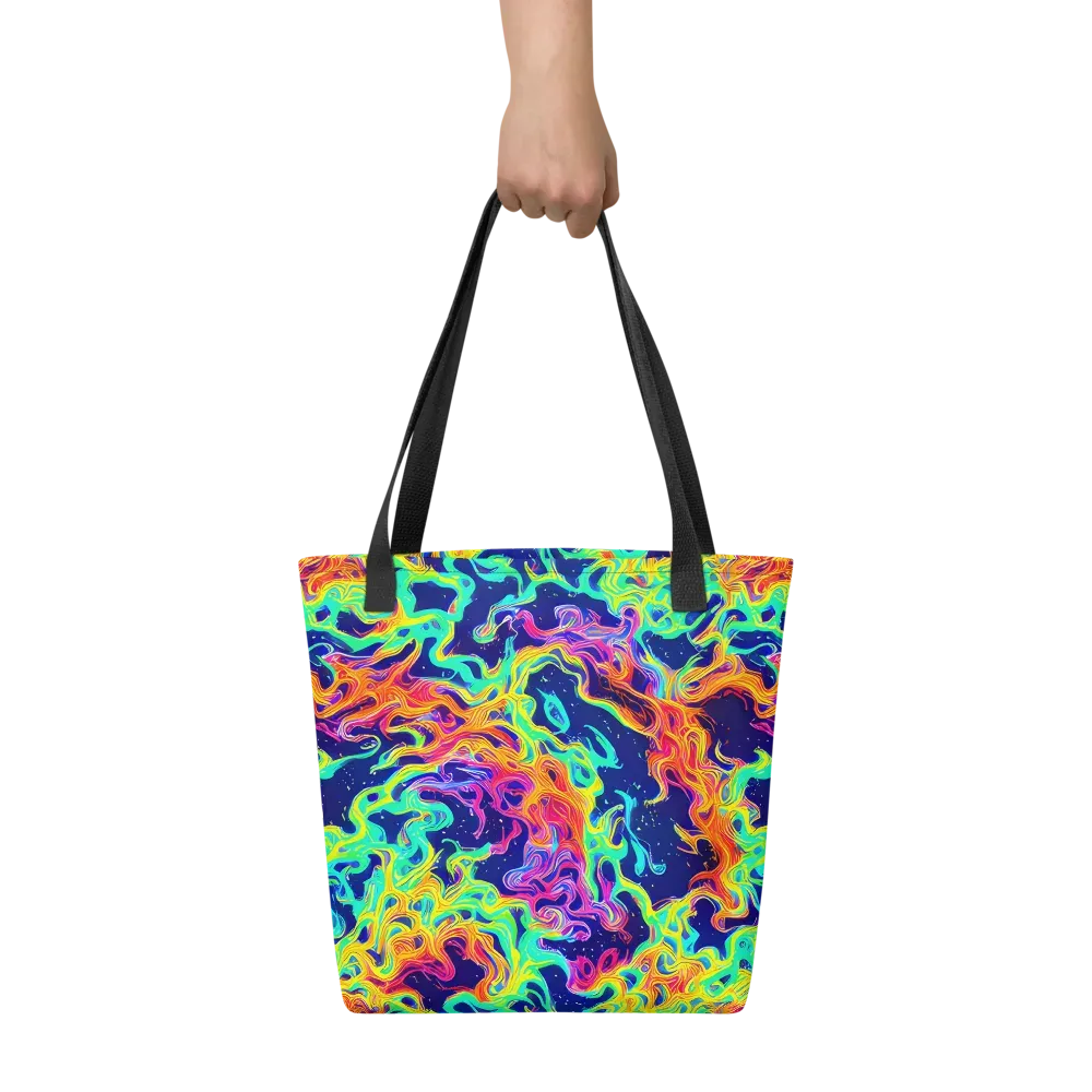 Hypercolor Whirlpool on Tote Bag — Front