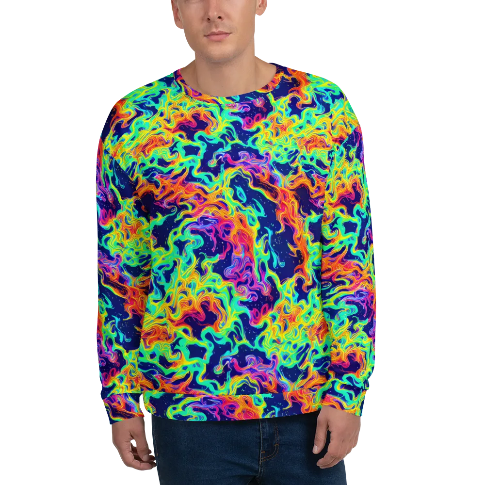 Hypercolor Whirlpool on Sweatshirt — Front