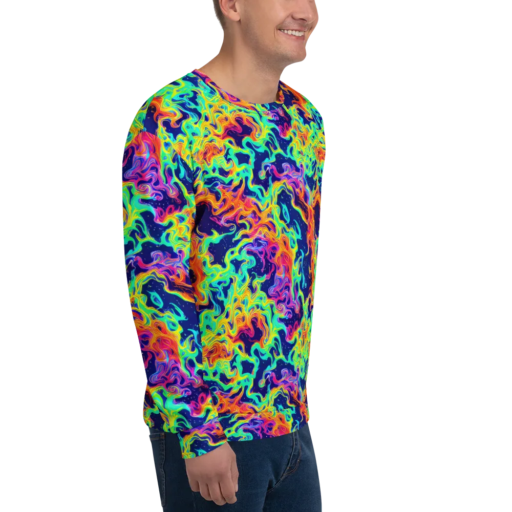 Hypercolor Whirlpool on Sweatshirt — Right Front