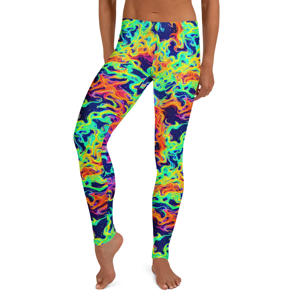 Hypercolor Whirlpool on Leggings — Front