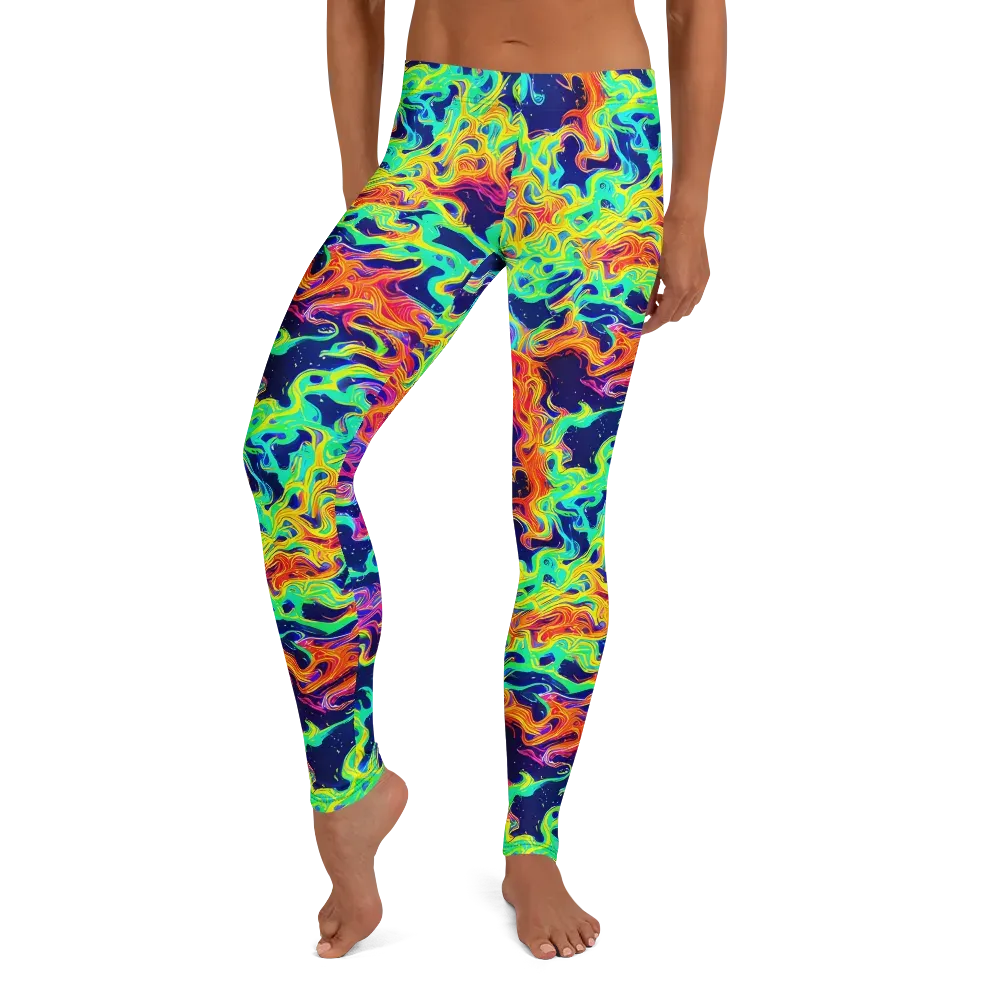 Hypercolor Whirlpool on Leggings — Front