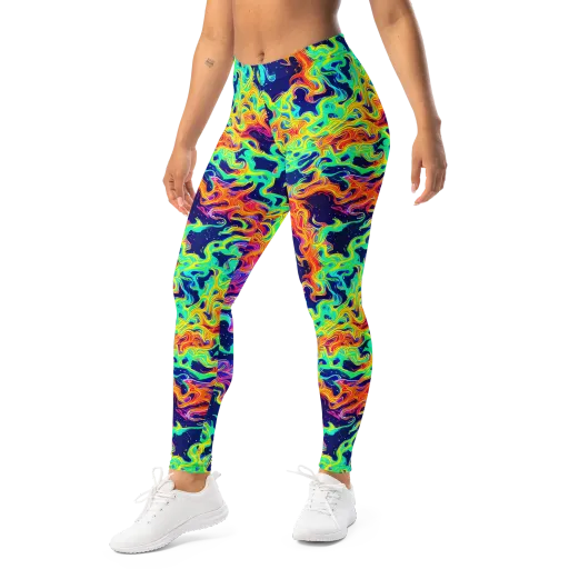 Hypercolor Whirlpool on a Leggings