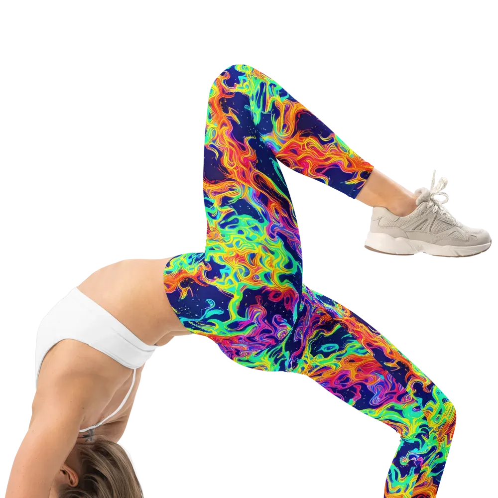 Hypercolor Whirlpool on Leggings — Right