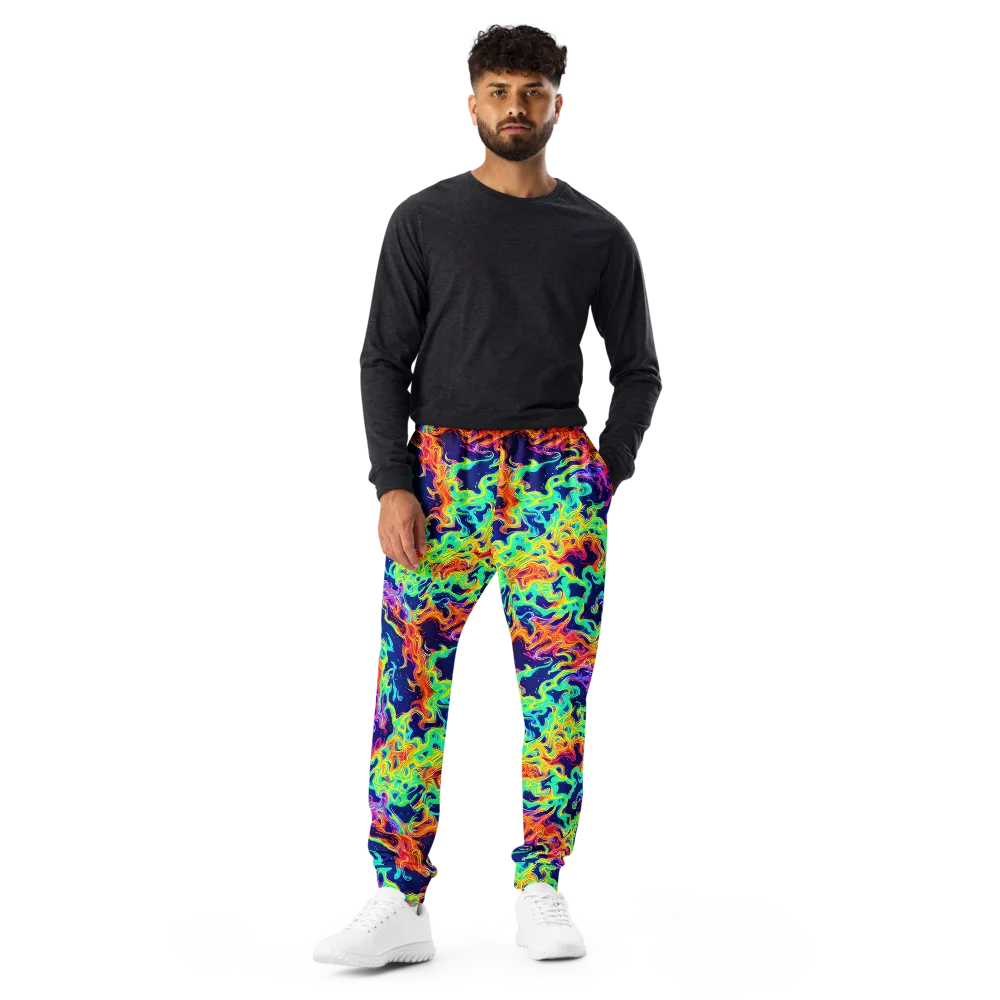 Hypercolor Whirlpool on Men's Joggers — Front