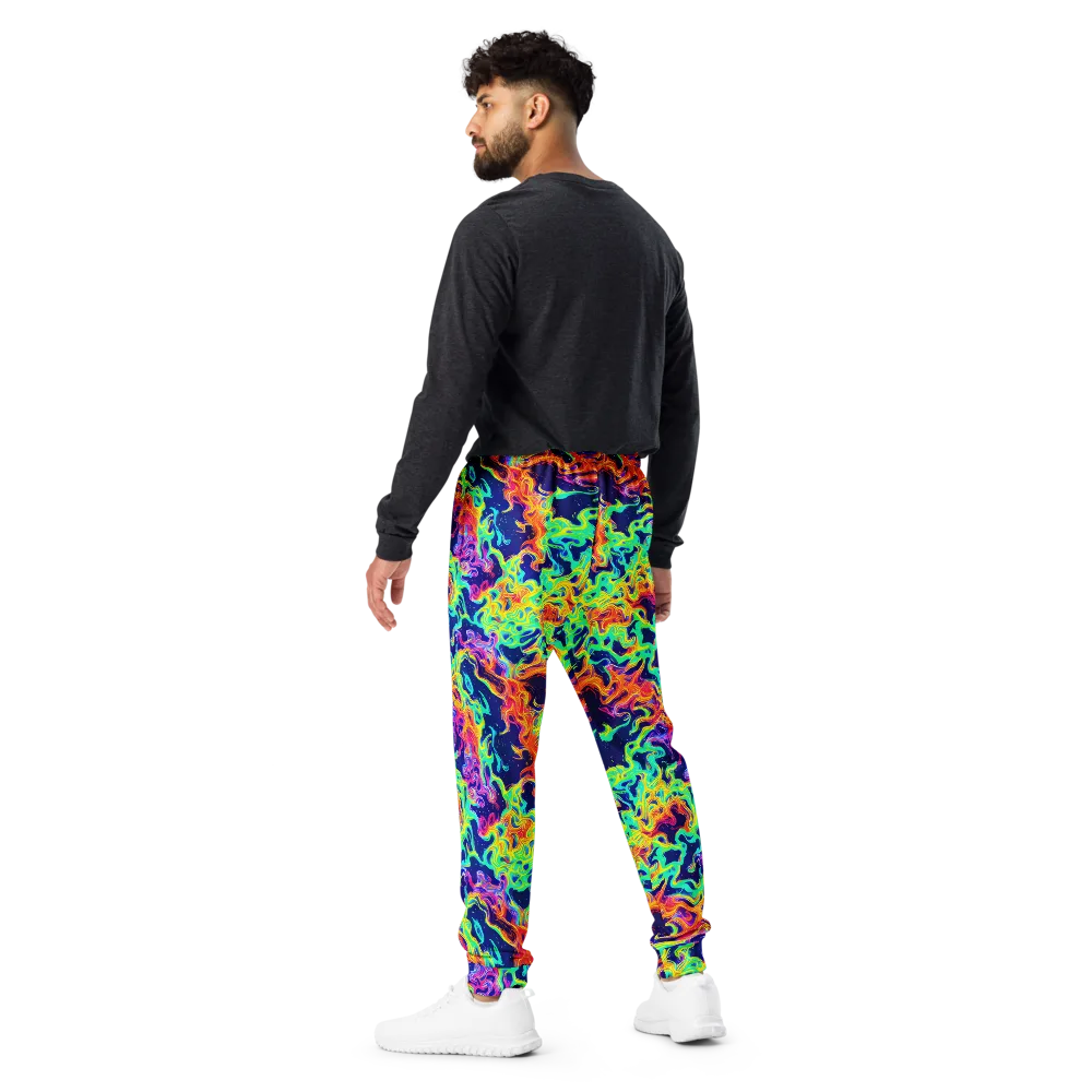 Hypercolor Whirlpool on Men's Joggers — Back