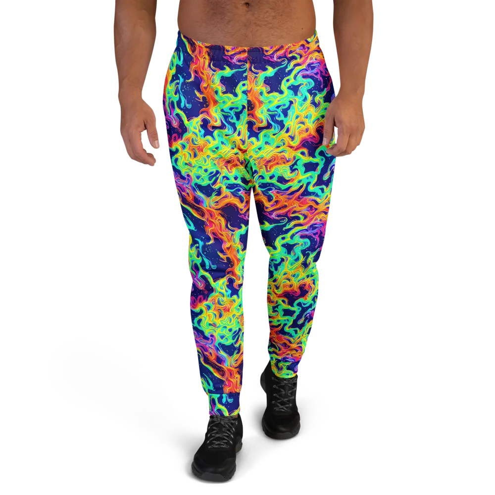 Hypercolor Whirlpool on Men's Joggers — Front