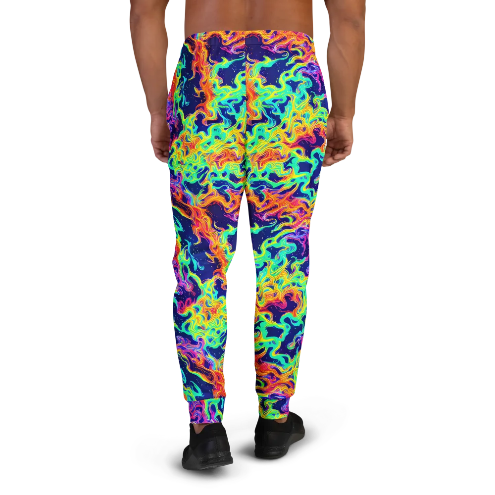 Hypercolor Whirlpool on Men's Joggers — Back