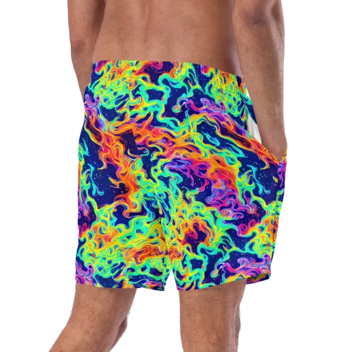 Hypercolor Whirlpool on a Swim Trunks
