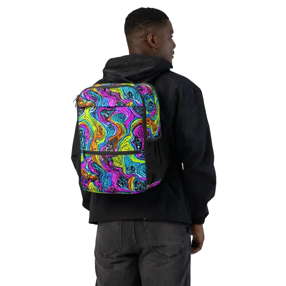 Prism Reef on Utility Backpack — Back