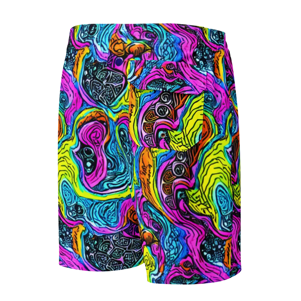 Prism Reef on Men's Board Shorts — Back