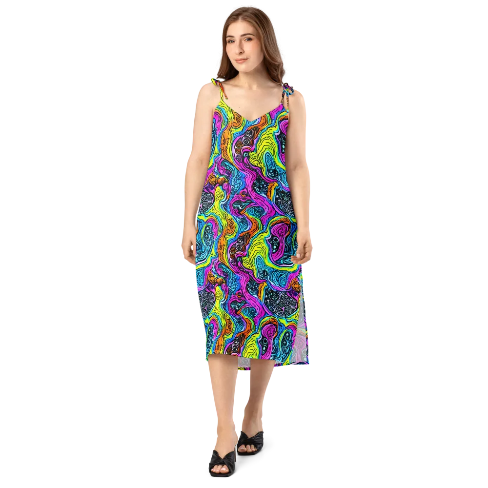 Prism Reef on Slip Dress — Front
