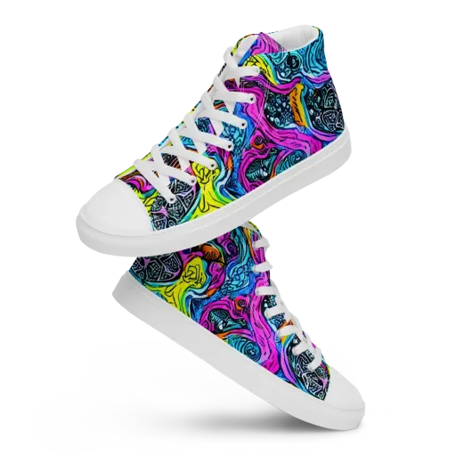 Prism Reef on a Men's High Top Canvas Shoes
