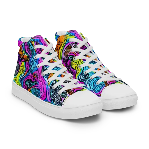 Prism Reef on a Women's High Top Canvas Shoes