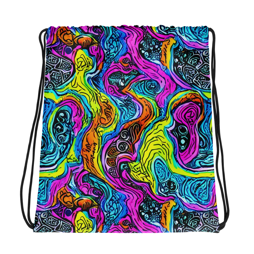 Prism Reef on Drawstring Bag — Photo