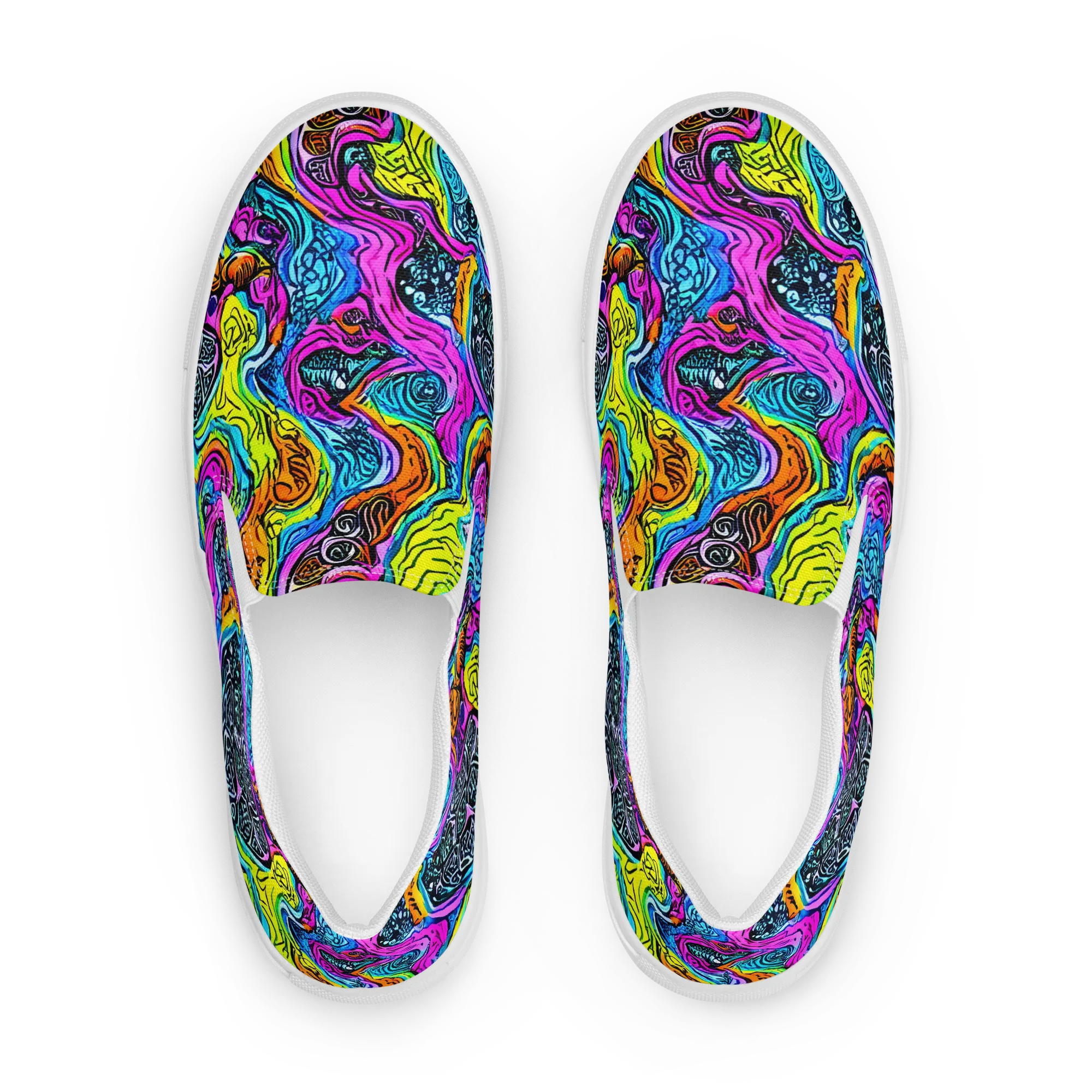 Prism Reef on Women's Slip-On Canvas Shoes — Front