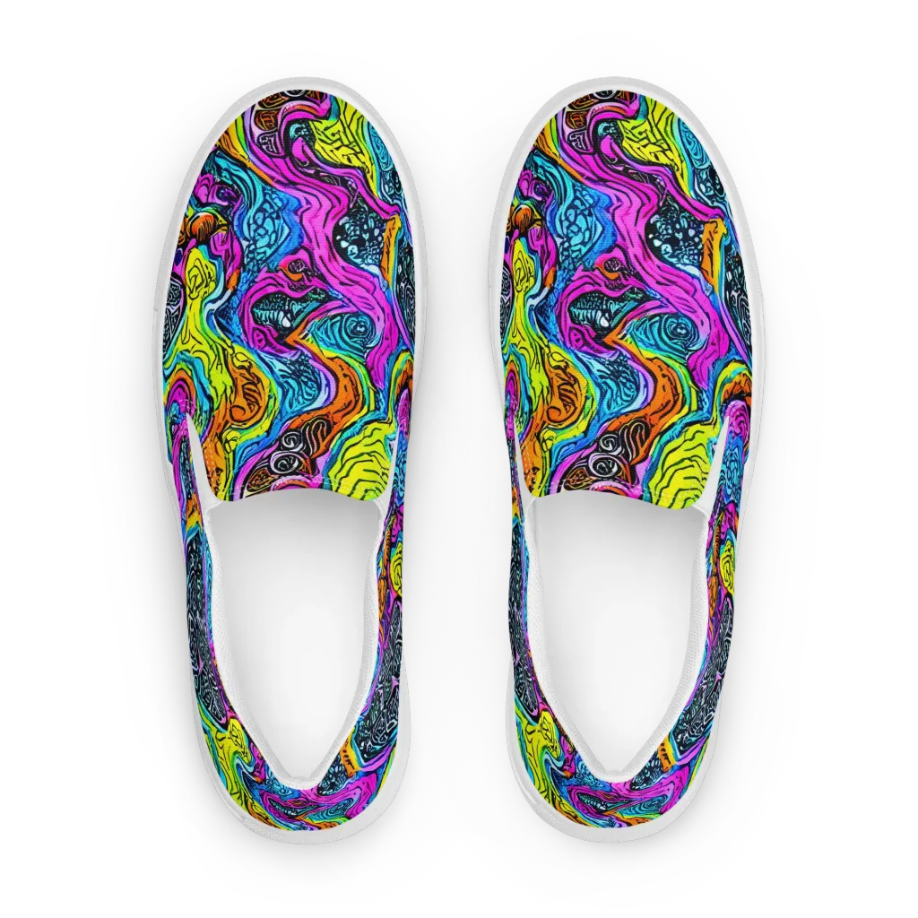 Prism Reef on Women's Slip-On Canvas Shoes — Front