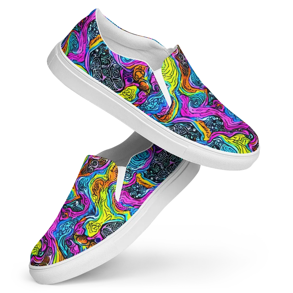 Prism Reef on Women's Slip-On Canvas Shoes — Front