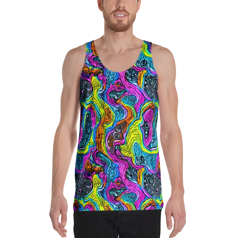 Prism Reef on Men's Tank Top — Front