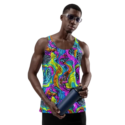 Prism Reef on a Men's Tank Top